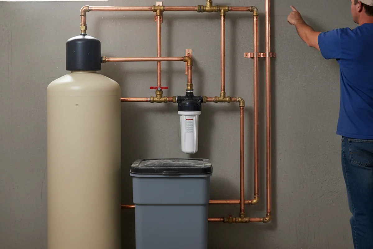Whole-house water treatment system installed in South Carver